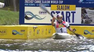 Jessica Fox Australia Semi Final / 2023 ICF Canoe-Kayak Slalom World Cup La Seu d'Urgell Spain