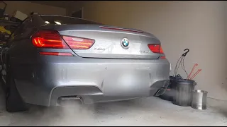 BMW 650i start up