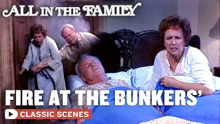 Fire At The Bunker House | All In The Family