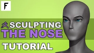 How to Sculpt a Nose - ZBrush Tutorial