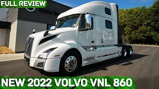 New 2022 Volvo VNL 860 Sleeper Truck - Sleeper, Interior, Walkaround