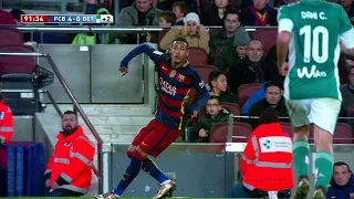 Neymar vs Real Betis (Home) 15-16 HD 720p - English Commentary