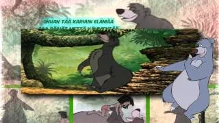 The Jungle Book - Bare Necessities (Finnish 1993 Dub) [HD]