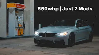 Here's How to Get 550WHP From Your BMW S55 For Less Than $1,000