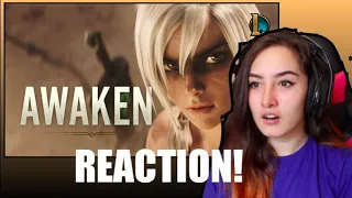 Awaken (ft. Valerie Broussard) | League of Legends Cinematic Reaction