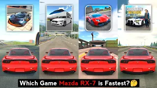 Mazda RX7 Top Speed in Extreme Car Driving, 3D Driving Class, Ultimate Car, Car Parking Multiplayer