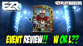 Endzone Rush: NFL 2K Playmakers Event Review & Results | Future Concerns?