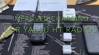 Convenient & Modern Charging for Yaesu HT Radios