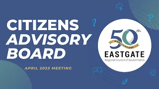 April 2023 Citizens Advisory Board Meeting