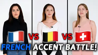 France vs Belgium vs Swiss Language differences!  French Accent Comparison