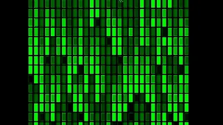 Matrix effect" using AMOS and color cycling.