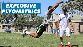 Explosive Outdoor Plyometric Workout | Become An Athlete | The Lost Breed