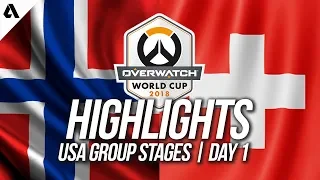 Norway vs Switzerland | Overwatch World Cup 2018 Los Angeles Qualifier Day 1