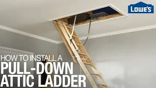 How to Install an Attic Ladder