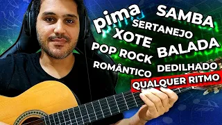 Como Tocar VÁRIOS RITMOS no Violão sem precisar saber VÁRIAS MÚSICAS