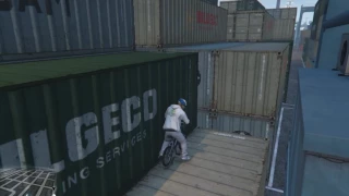 Grand Theft Auto V | Учусь паркурить на bmx