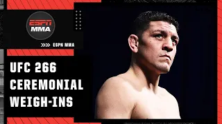 UFC 266 Ceremonial Weigh-Ins | ESPN MMA
