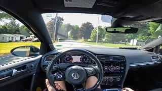 PURE EXHAUST - POV Drive in My LOUD IE Tuned Golf R