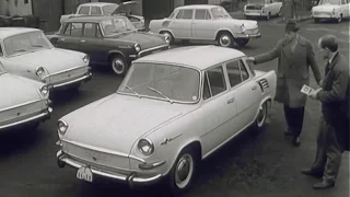 Škoda 1000 MB - prvá jazda (1965)