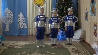 Новогодний праздник в детском саду "Теремок"  26 12 19