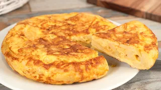 EN 10 MINUTOS!!! Tortilla de Patatas al Microondas | Con poco aceite y facilisima