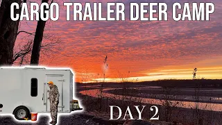 Cargo Trailer Conversion - Deer Camp Day 2
