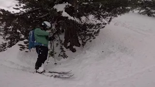 Весенний фрирайд в Ливиньо. Livigno off piste lines: Federia