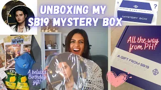 UNBOXING MY BIRTHDAY GIFT all the way from 🇵🇭  - SB19 Mystery Box!