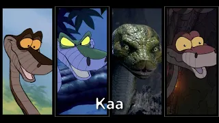 Kaa Evolution in Movies & Cartoons (The Jungle Book)