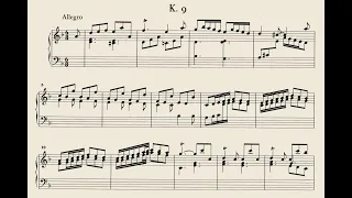 Scarlatti K9  Sonata in D minor L 413, Jean Tatu