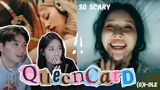 COUPLE HONEST REACTIONS to (G)I-DLE - ‘퀸카 Queencard’ (여자)아이들