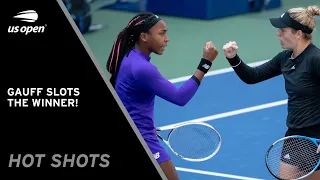 Gauff Finds the Gap! | 2021 US Open