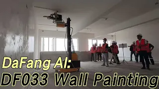 DafangAI - DF033 Automatic Construction Wall/Drywall Painting Robot