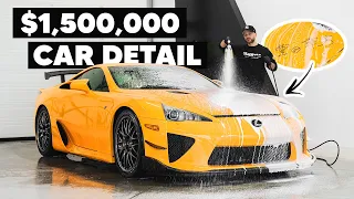 Rescuing a $1,500,000 Lexus LFA Nurburgring