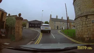 Stupid cow pulls out and then road rages!