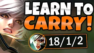 RIVEN HOW TO LITERALLY 1V9 BY YOURSELF & CARRY!