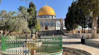 Dome of the Rock & Church of the Holy Sepulchre - Jerusalem, Israel