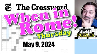 May 9, 2024 (Thursday) [22:24]: New York Times Crossword Puzzle