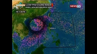 SONA: Low pressure area, nabuo sa West Phl Sea