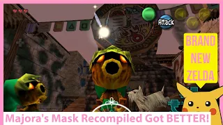 Zelda 64 Recompiled Gets Updated! Majora's Mask With Full 3D Camera and More!