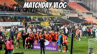 We are the Champions | Dundee United VS Partick Thistle Matchday vlog | final game of the season