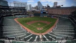 Orioles make history in empty stadium