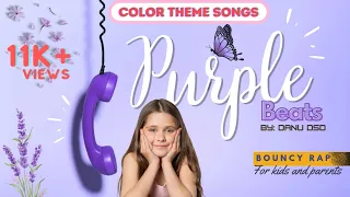 Purple Beats, Color Theme Song for Kids and Parents, Exploring Colors with music- Danu DSD