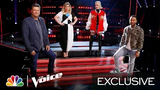 The Second Round of Knockout Pairings Are Revealed by the Coaches - The Voice Knockouts 2020