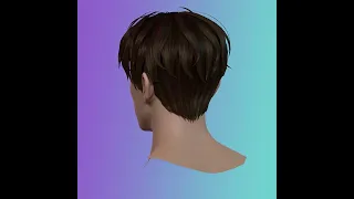 Game Hair - Stylized Male Hairstyle V1