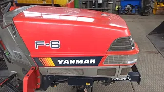 Мини-трактор Yanmar F6 + фреза 1,2