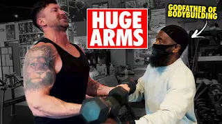BIGGER BICEP PEAKS! 3 Exercises You Must Try With Charles Glass!