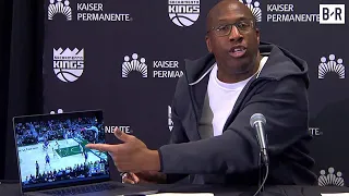 Mike Brown Brought a Laptop to Postgame Press Conference to Explain His Ejection