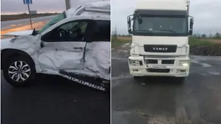 18.05.2021г- семья из Североморска попала в Смертельное дтп с грузовиком в Новосибирской области.