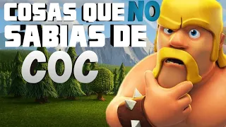 16 cosas que NO SABIAS de clash of clans 😱